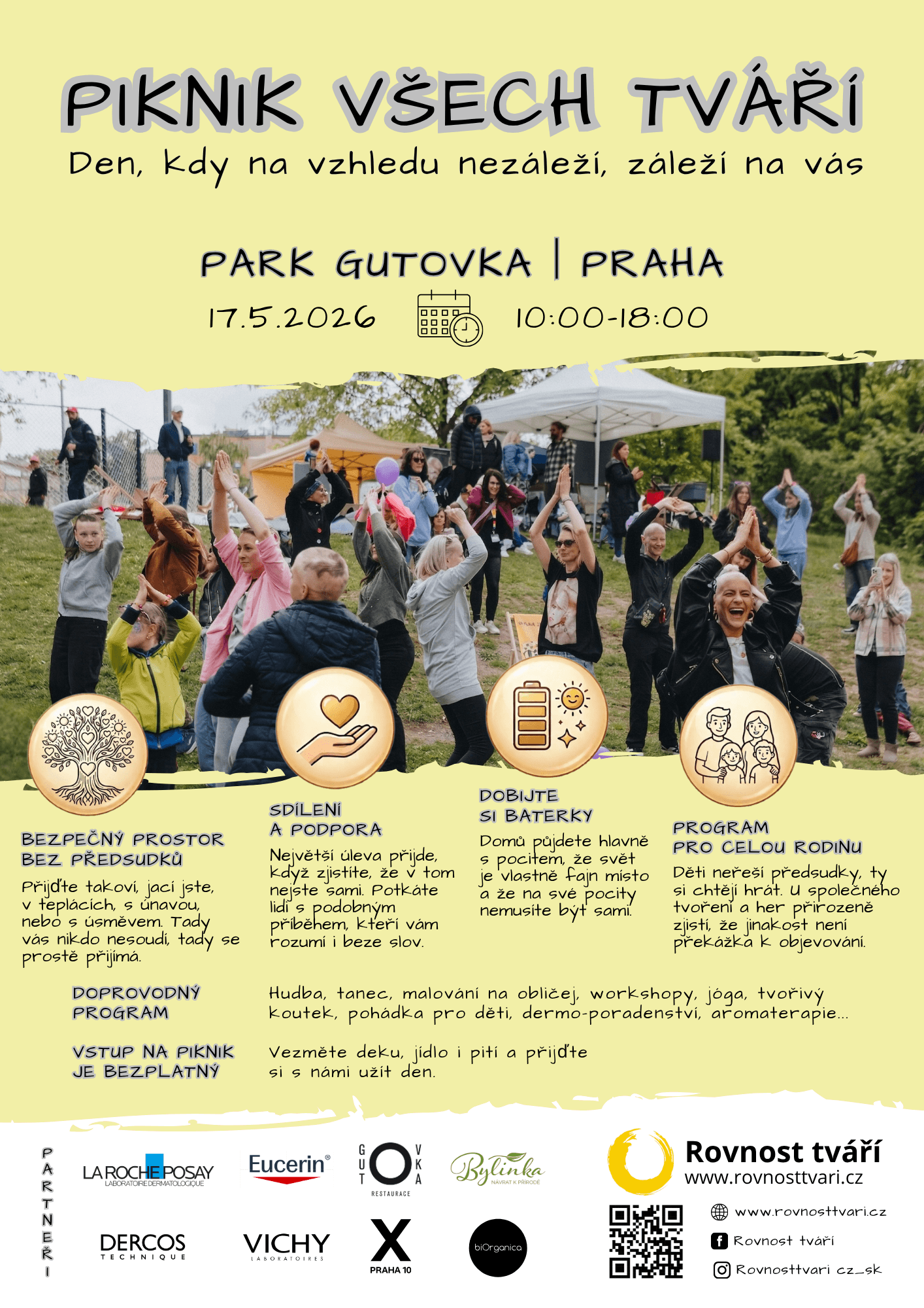 Plakát Piknik všech tváří 2026